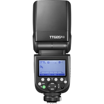 Godox Thinklite TT685IIN TTL flitser op camera 2.4G Wirelss X-systeemflitser GN60 hoge snelheid zwart