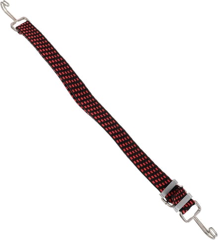 Krachtige Cargo Bindband - Verstelbare Elastische Strap - Veilig Lading Transport - Duurzaam Koolstofstaal Haak - 100x3cm - Zoals Getoond