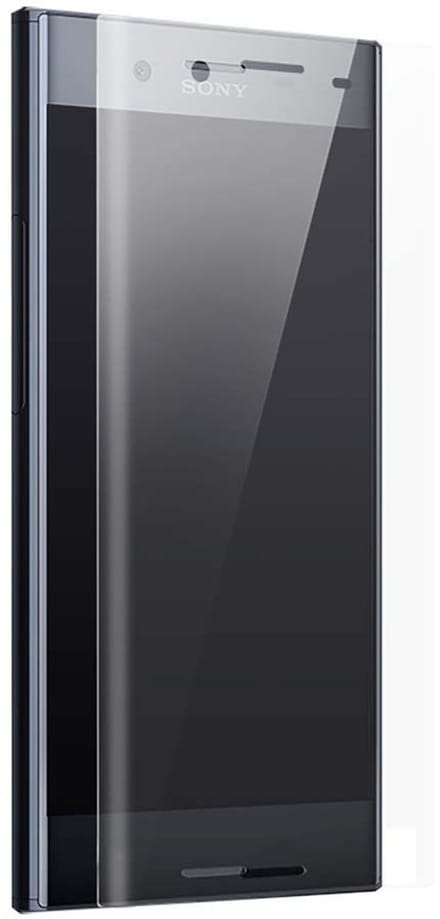 Force Case, Screenprotector geschikt voor Sony Xperia XZ Premium - Tempered Glass 2.5D, Transparant