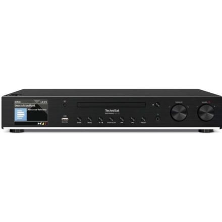 TechniSat DIGITRADIO 143 CD (V3) - HiFi-tuner, internetradio (DAB+, FM, Wi-Fi audio-streaming functie, Bluetooth, Spotify Connect, CD-speler, app-bediening, afstandsbediening