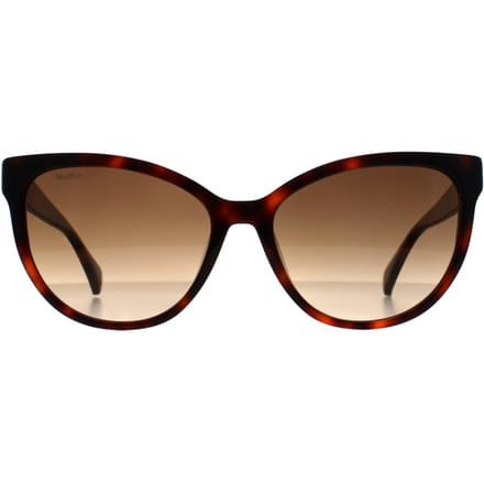 Max Mara Ronde Dames Donker Havana Bruin Kleurverloop MM0058 Logo 13