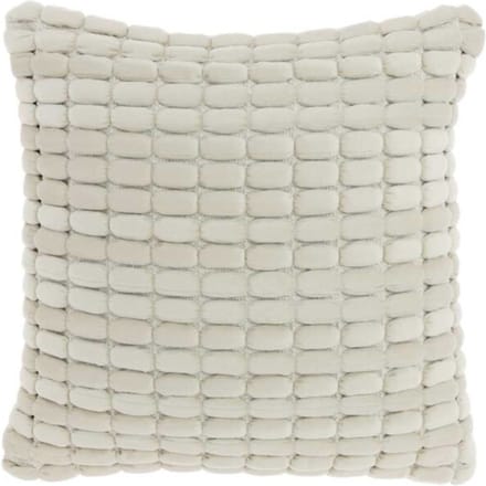 Unique Living - Sierkussen Kensi Dove White -45x45cm
