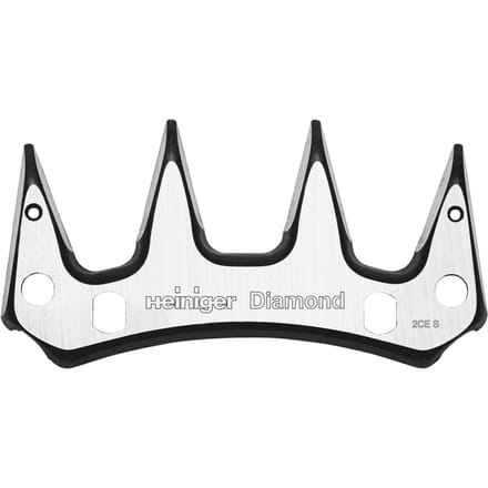 Heiniger Diamond Run-In Bovenmes – Professioneel bovenmes voor dichte wol 3,7 mm