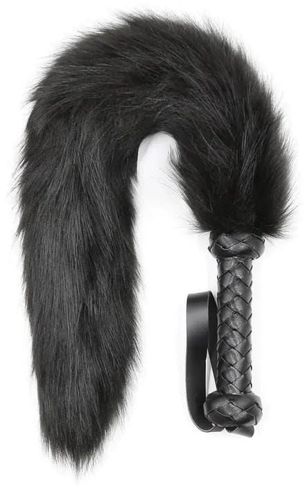Smart Moves - Vossenstaart Flogger - 62cm - Zwart