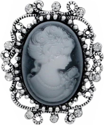 Fako Bijoux® - Broche - Retro - Corry-Anne - 30x36mm