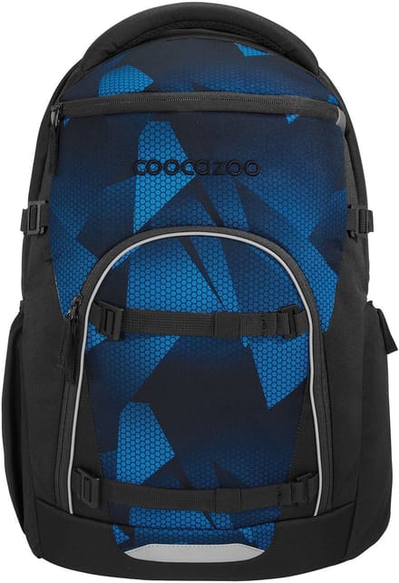 coocazoo schoolrugzak Byte School Backpack Electric Ice zwart