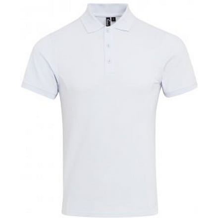 Premier Heren Coolchecker Plus Piqu Polo Shirt (Wit)