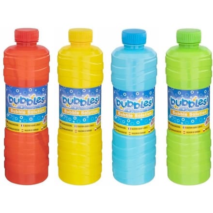 Fles bellenblaas 1Liter | navulling bellenblaas - Groene fles