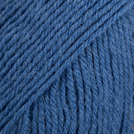 DROPS Fabel Uni Colour - 108 koningsblauw - Wol Garen