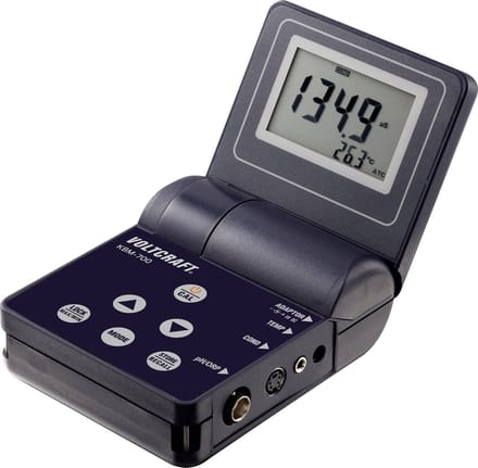 VOLTCRAFT KBM-700 van geleidbaarheidsmeter, pH-waarde, Redox (ORP), temperatuur, zout