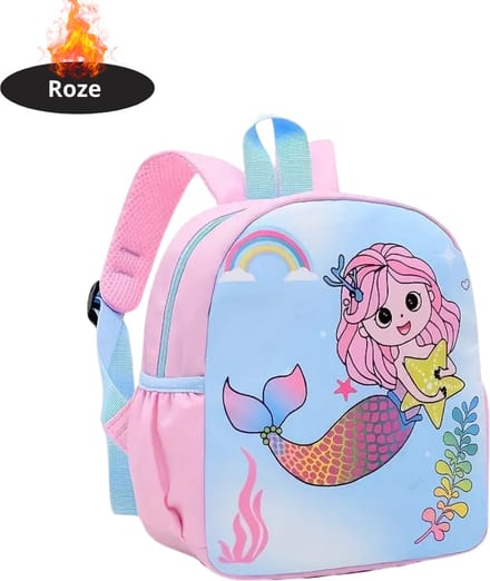 Nivard Rugzak - Meisje - Jongens - Backpack - Schooltas - Laptoptas - Zeemeermin