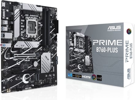 ASUS PRIME B760-PLUS (V2) Moederbord - Intel B760 - Intel LGA1700 - DDR5 RAM - ATX