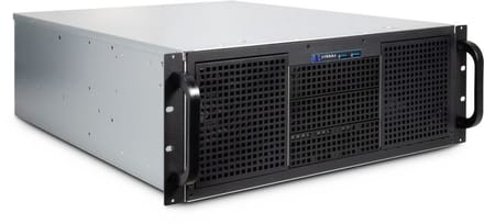Inter-Tech IPC 4U-40255 - Case - Server (Rack) - Zwart