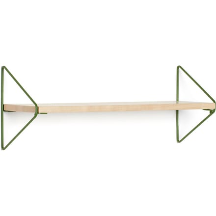 Kids Concept - Wall shelf metal/wood green (1000441)