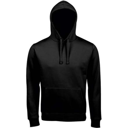 SOLS Heren Spencer Hoodie (Zwart)