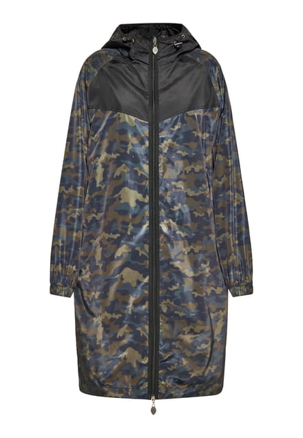Mymo Jas Dames olijfcamouflage