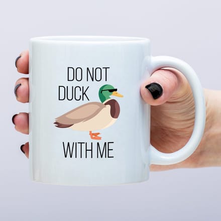 Ditverzinjeniet.nl Mok Don't duck with me