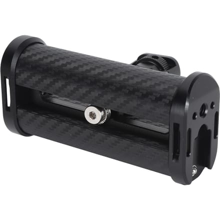 Camera Cage Zijhandgreep Aluminiumlegering Koolstofvezel Universele Op en Neer Verstelbare Handgreep black