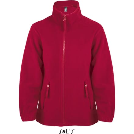 SOL'S Kids´ Fleecejacket North L742K - Red - 4 years (96/104)