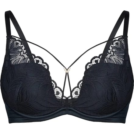 Esotiq Aurora - Push-upbeha - Zwart - 65C - Uitneembare vullingen