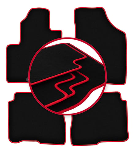 CARLUX-RED automatten voor: Hyundai SantaFe II SUV (2006-2012)