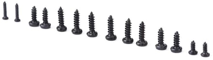 1000 Stuks Mini Schroeven - Zelftappende Schroeven met 1mm Kop, Perfect voor Modelbouw en Reparaties