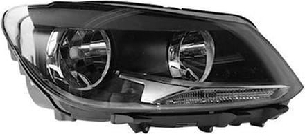VanWezel 5735962 - Phare double avant droit pour Volkswagen Caddy de 10/2010 à 2015