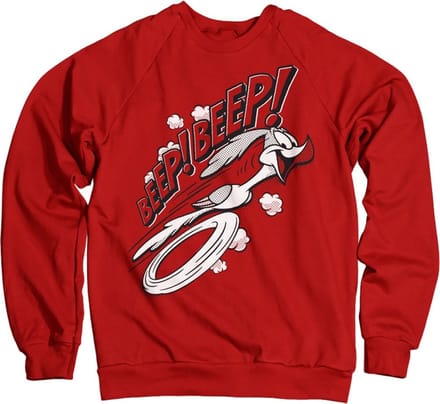 Looney Tunes BEEP BEEP Sweatshirt Rood