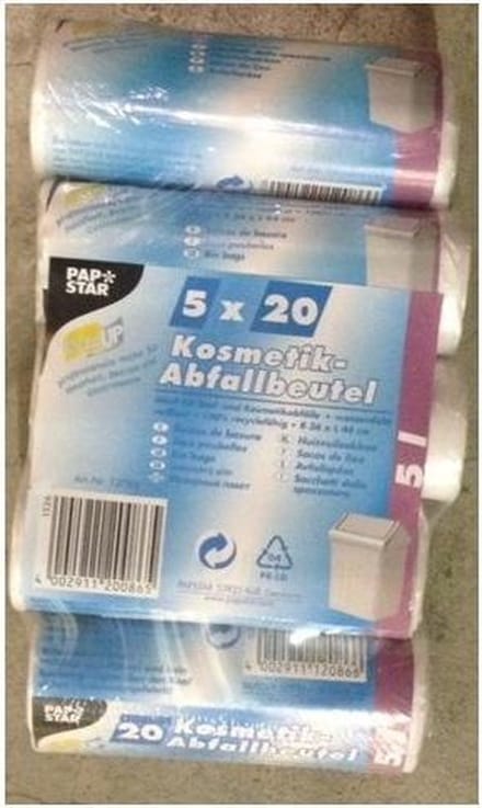 Papstar Afvalzak 5x 20st 5 ltr