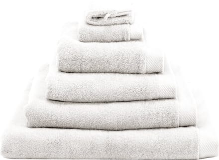 Heckettlane Badhanddoek Wit Bath-Premium 60x110 (set van 2)