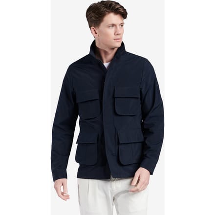No Label Kendal Waterrepellent Nylon Navy Größe: S | Leichte Jacken Outlet | Herren | Blau