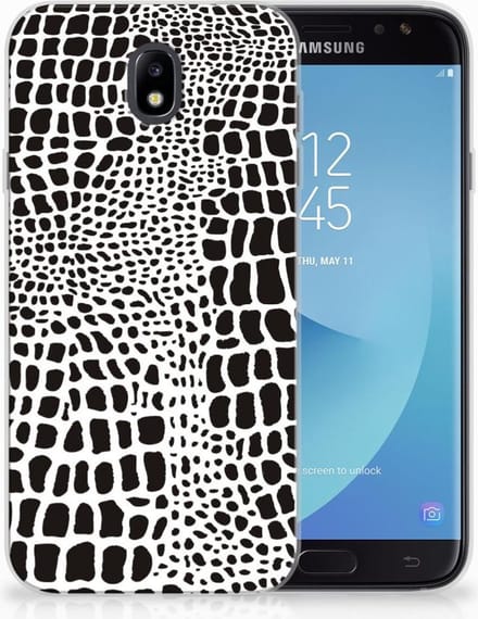 Samsung Galaxy J7 2017 | J7 Pro TPU Hoesje Slangenprint