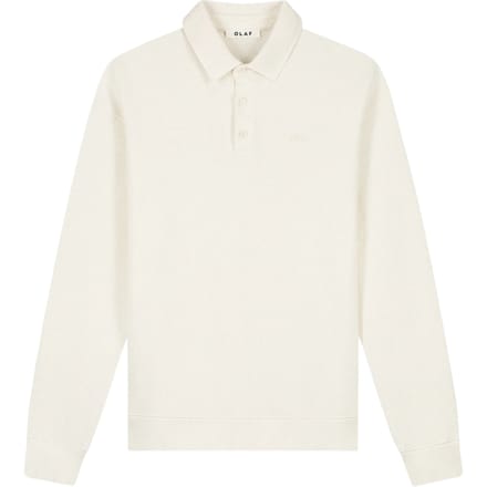 Olaf Signature Oversized Polo Polos Off White M250203