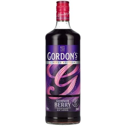 Gordon's gin Gordon's Shimmer Berry Gin Liqueur Limited Edition 20% Vol. 0,7l