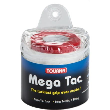 Tourna Mega Tac Verpakking 30 Stuks-Wit