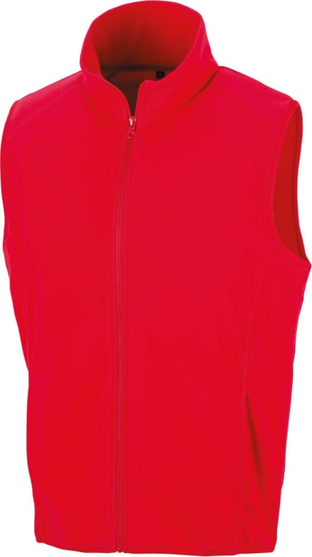 Result Micro fleece gilet R116X - Red - S