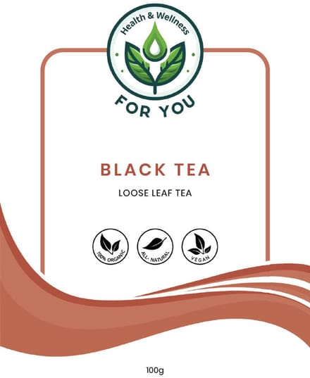 Health & Wellness For You Organic Black Thee
