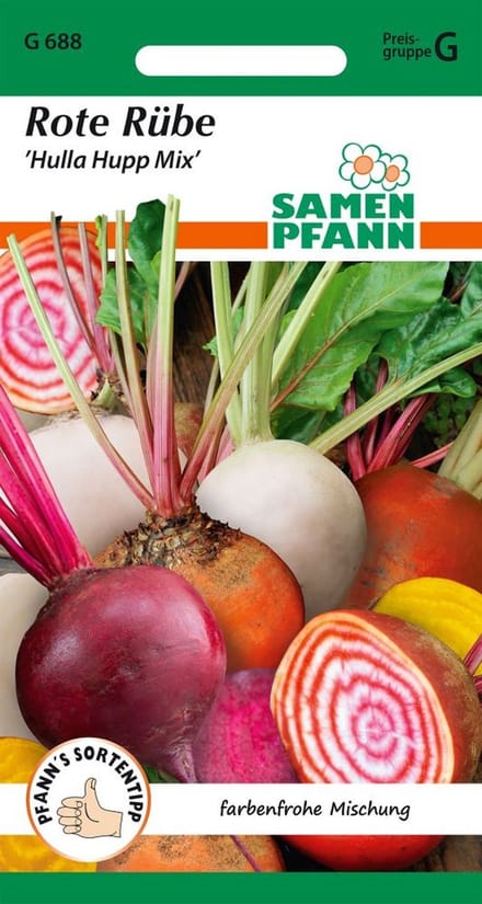 SAMEN PFANN® Rode biet, Hulla Hupp Mix - Groentezaden van rode biet