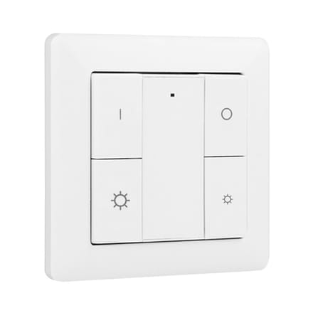 Draadloze wandbediening Zigbee 1 zone met separate dim