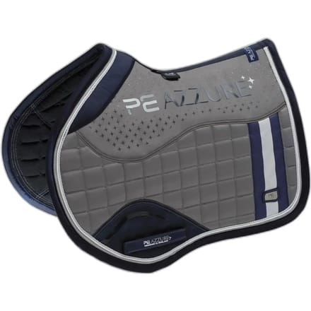 Antislip satijnen zadeldek voor paarden Premier Equine Azzure
