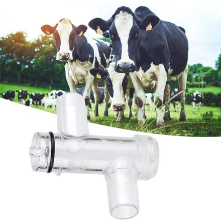 HL MP47A Plastic Melkmonsterfles Container Bemoningsapparaat Afleider voor Melkmachine Boerderijbenodigdheden