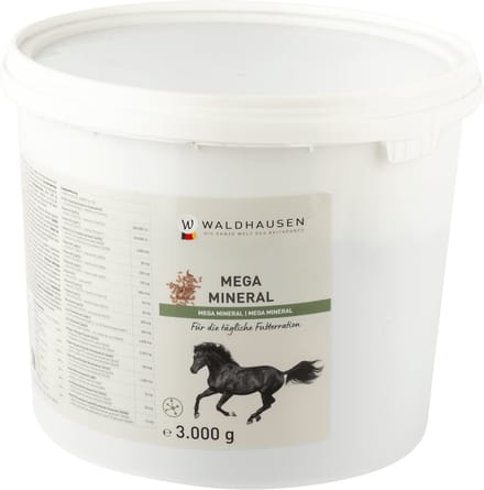 Waldhausen Mega Mineraal 3kg Transparant