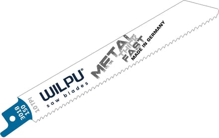Reciprozaagbladen Wilpu 3018/150 - Geschikt voor metaal - Bosch S922HF (set van 5)