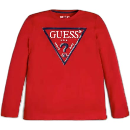 Kinder-T-shirt met lange mouwen Guess Core
