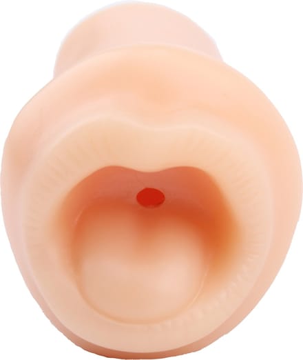 T- Skin - Maddy's Hot Mouth - Masturbator - Lichte Huidskleur