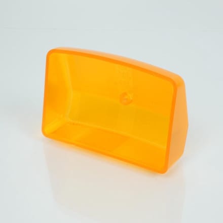 Knipperlichtglas Siem voor Auto Piaggio 50 Ape Fl-Fl2 1989-1995 215059 / linksvoor oranje Nieuw