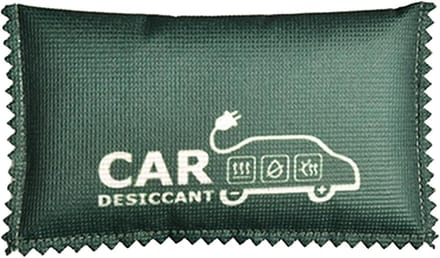 Auto Vochtabsorber - Anti Condens Zakken - Klaar Zicht - Kleur Indicator - 8 cm Breed - Grijs