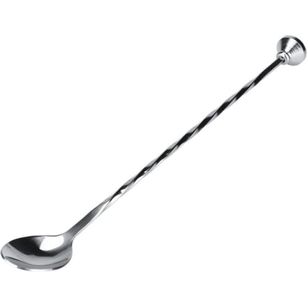 Cocktail Drink Mixer Roestvrij Staal Roeren Menglepel Pollepel Muddler Bar gray