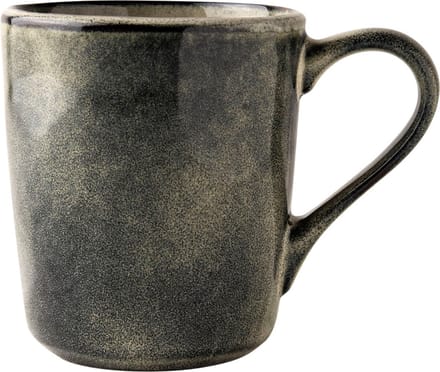 Dutch Rose Organic Mok - Mokken 39 cl.- Stoneware Handgemaakt - Groen