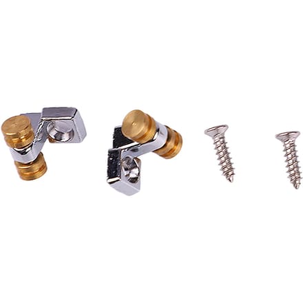 2 STUKS Elektrische Gitaar Roller String Tree Messing Zinklegering Roller String Guide Retainer voor Bas